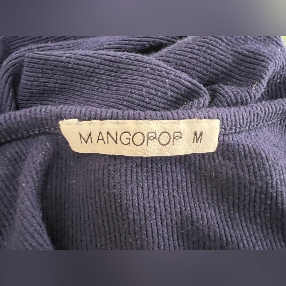 Mangopop Racerback Ribbed Bodysuit - Picture 5 of 6